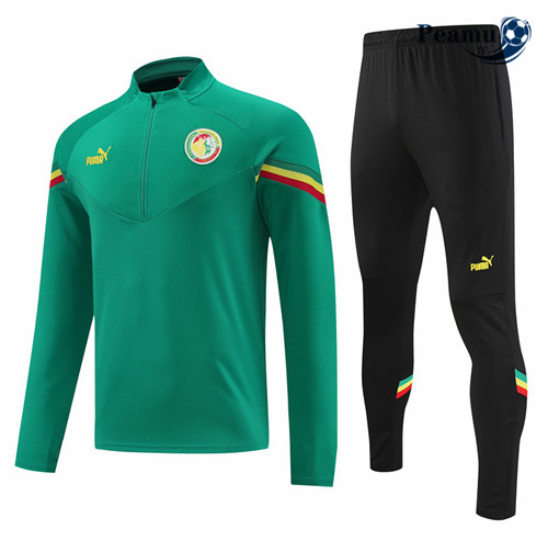 peamu.it - pt494 Maglia Tuta Calcio Senegal Vert 2022-2023