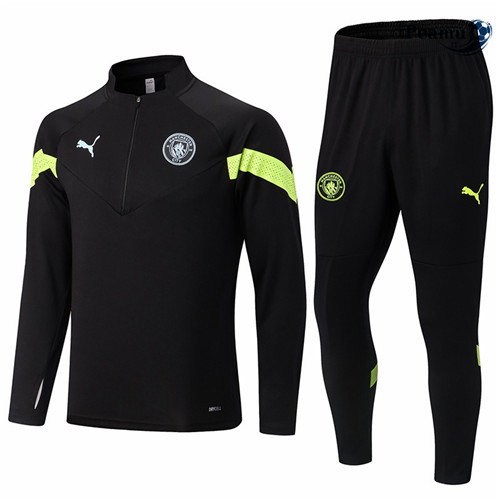 peamu.it - pt514 Maglia Tuta Calcio Manchester City Noir 2022-2023