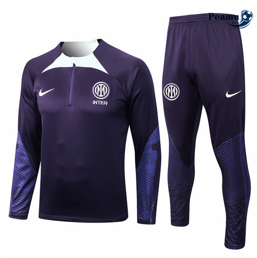 peamu.it - pt538 Maglia Tuta Calcio Inter Milan Bleu 2022-2023
