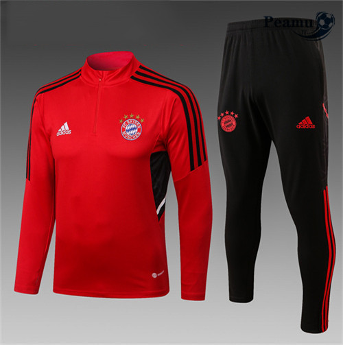 peamu.it - pt550 Maglia Tuta Calcio Bambino Bayern Monaco Rouge 2022-2023