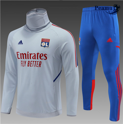 peamu.it - pt580 Maglia Tuta Calcio Bambino Lyon 2022-2023