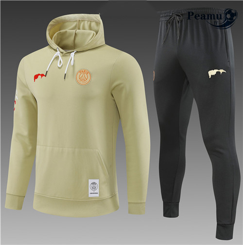peamu.it - pt594 Maglia Tuta Calcio - Felpa con cappuccio Bambino Paris PSG 2022-2023
