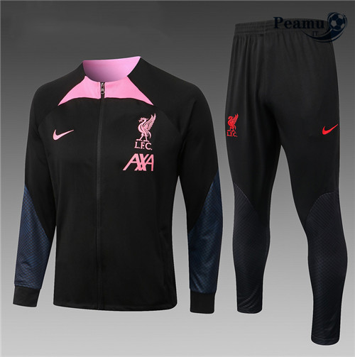 peamu.it - pt651 Maglia Tuta Calcio - Giacca Bambino Liverpool 2022-2023