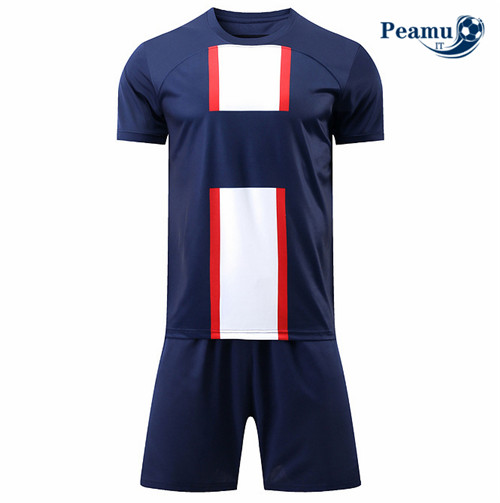 peamu.it - pt684 Kit Maglia Formazione Without brand logo + Pantaloni Bleu 2022-2023
