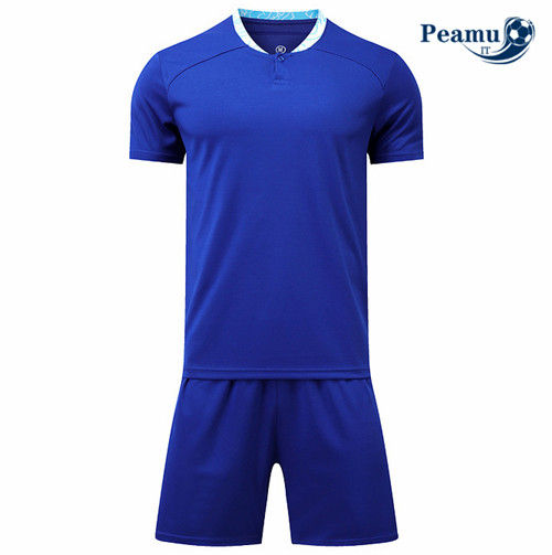 peamu.it - pt688 Kit Maglia Formazione Without brand logo + Pantaloni Bleu 2022-2023