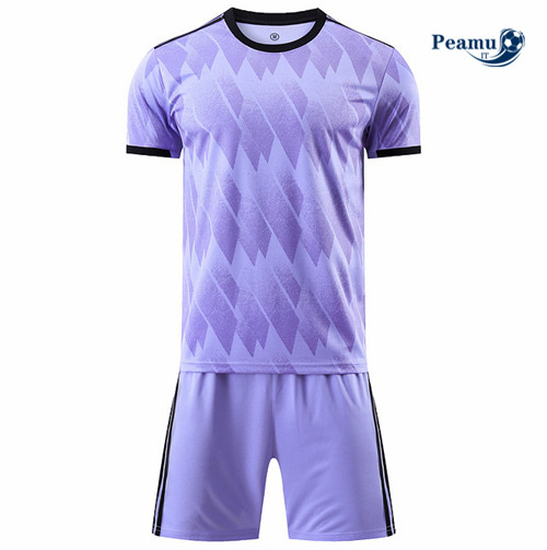 peamu.it - pt696 Kit Maglia Formazione Without brand logo + Pantaloni Pourpre 2022-2023