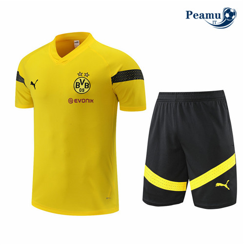 peamu.it - pt700 Kit Maglia Formazione Borussia Dortmund + Pantaloni Jaune 2022-2023