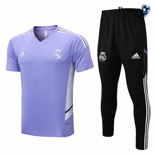 peamu.it - pt710 Kit Maglia Formazione Real Madrid + Pantaloni Pourpre 2022-2023