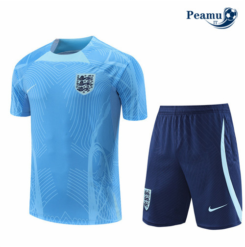 peamu.it - pt728 Kit Maglia Formazione Inghilterra + Pantaloni 2022-2023