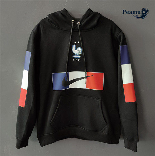 peamu.it - pt776 Maglia Giacca Con Cappuccio Francia Noir 2022-2023