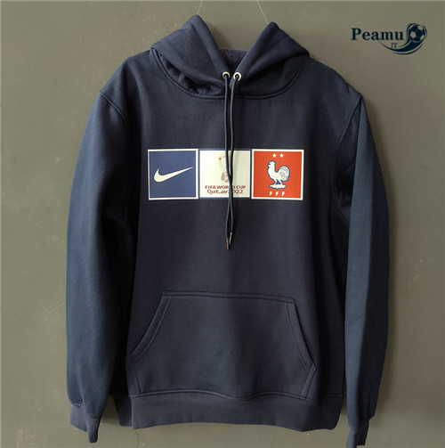 peamu.it - pt777 Maglia Giacca Con Cappuccio Francia Bleu 2022-2023