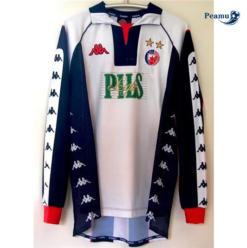 Classico Maglie Calcio Red Star Seconda Maniche lunghe 1999-01