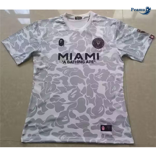 Maglie Calcio Inter Miami Formazione Bianco/Grigio 2023-2024