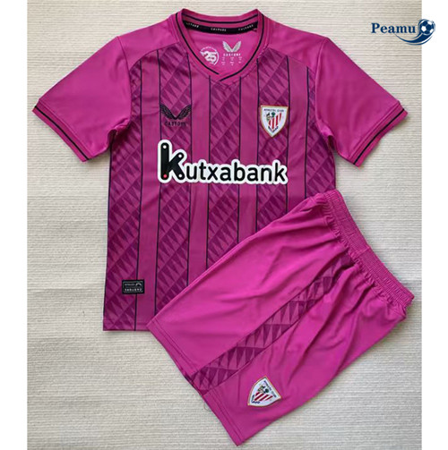 Maglie Calcio Athletic Bilbao Bambino Portero Rosa 2023-2024