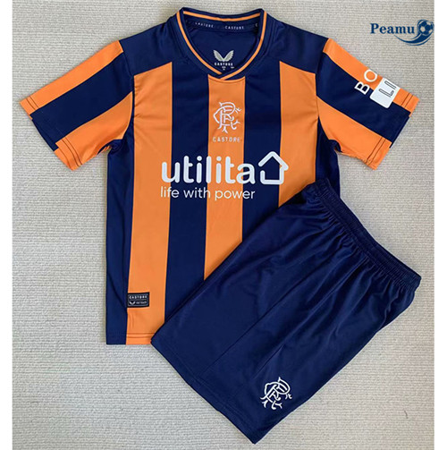 Maglie Calcio Rangers Bambino Terza 2023-2024