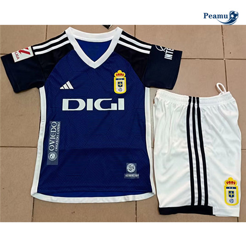 Maglie Calcio Real Oviedo Bambino Azul 2023-2024