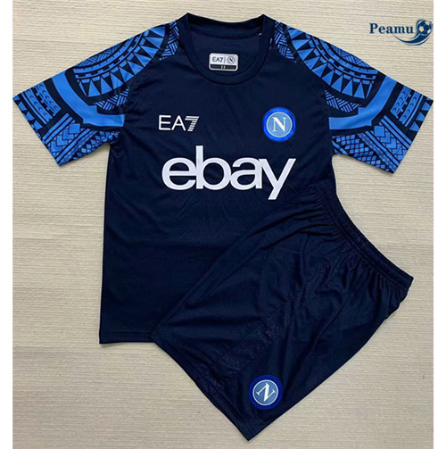 Maglie Calcio Napoli Bambino Formazione Azul 2023-2024