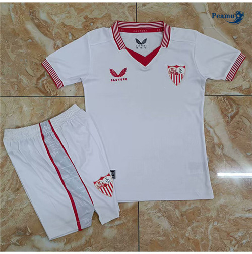 Maglie Calcio Sevilla Bambino Prima 2023-2024