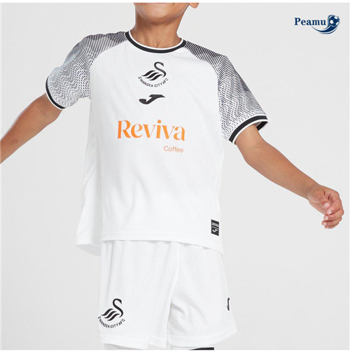 Maglie Calcio Swansea City Bambino Prima 2023-2024