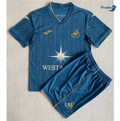 Maglie Calcio Swansea City Bambino Seconda 2023-2024