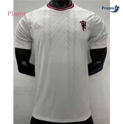 Maglie Calcio Manchester United Player abbigliamento casual Bianco