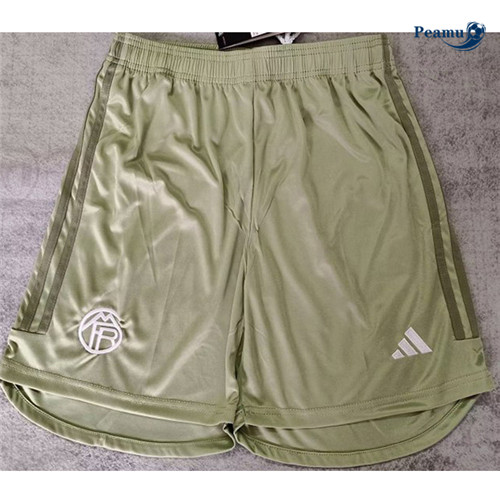 Maglie Pantaloncini Calcio Bayern Monaco Verde 2023-2024