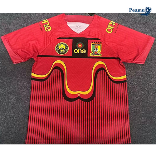 Maglie Calcio Camerun Notizia Rosso 2023-2024