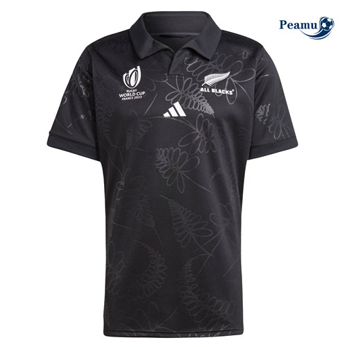 Maglie Calcio All Blacks Prima Equipación Rugby WC23