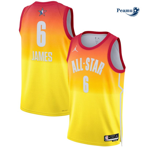 Maglie Calcio LeBron James - 2022 All-Star Orange