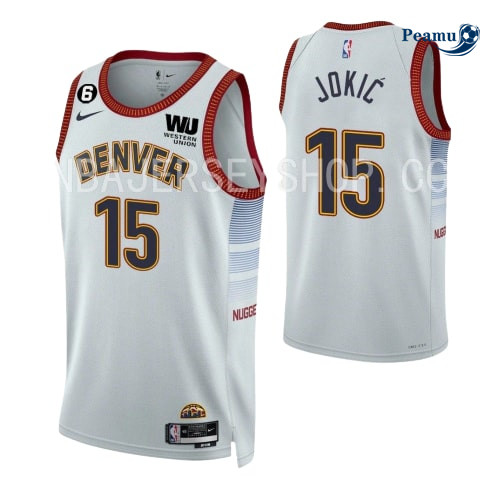 Maglie Calcio Nikola Jokic, Denver Nuggets 2022/23 - City Edition