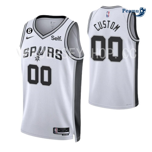 Maglie Calcio Custom, San Antonio Spurs 2022/23 - Association