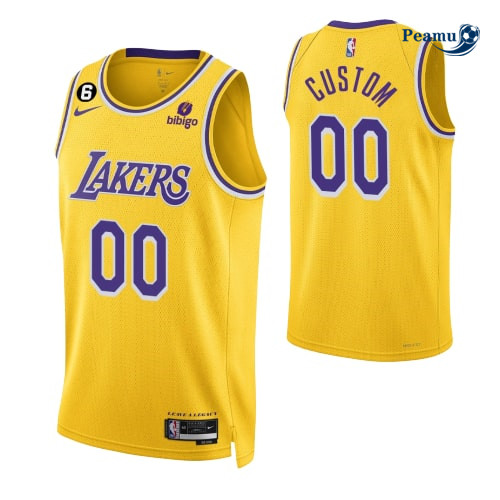 Maglie Calcio Custom, Los Angeles Lakers 2022/23 - Icon