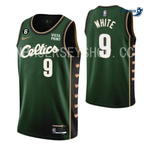 Maglie Calcio Derrick White, Boston Celtics 2022/23 - City Edition