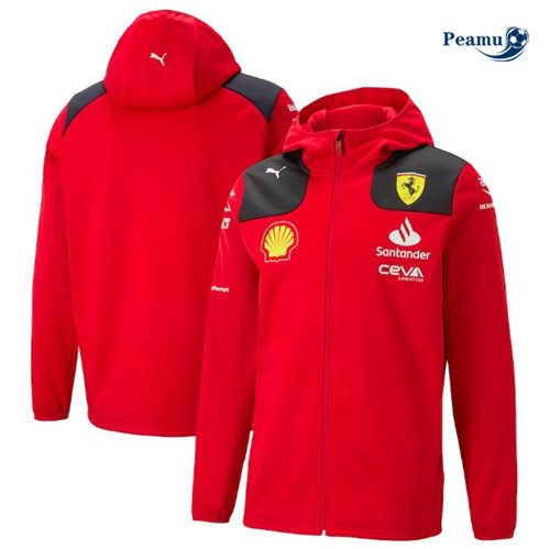 Maglie Calcio Giacca con cappuccio Scuderia Ferrari 2023