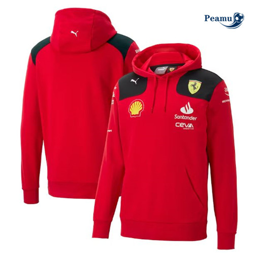 Maglie Calcio Sudadera con capucha Scuderia Ferrari 2023