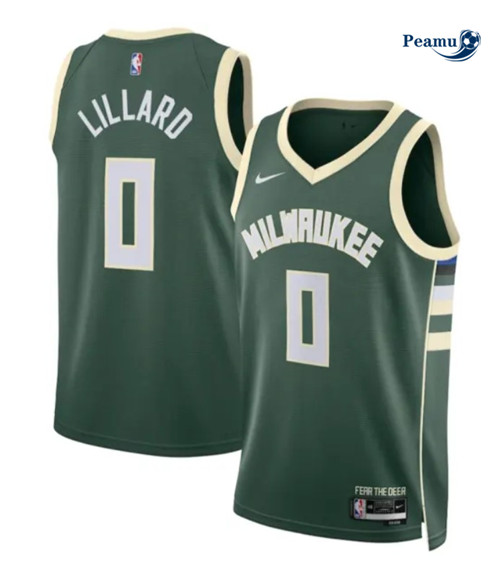 Maglie Calcio Damian Lillard, Milwaukee Bucks 2023/24 - Icon