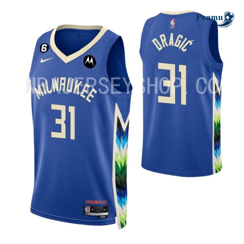 Maglie Calcio Goran Dragic, Milwaukee Bucks 2022/23 - City