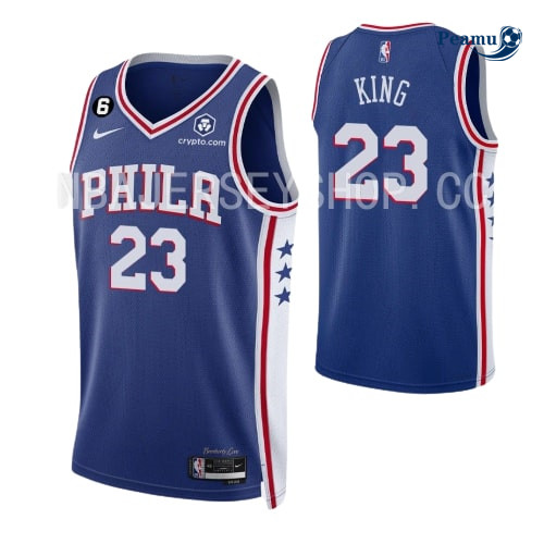 Maglie Calcio Louis King, Philadelphia 76ers 2022/23 - Icon