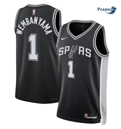 Maglie Calcio Victor Wembanyama, San Antonio Spurs 2023 - Icon
