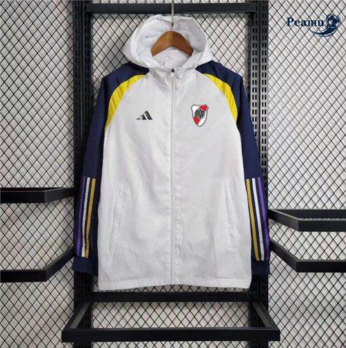 Giacca A Vento Calcio River Plate Bianco 2023-2024