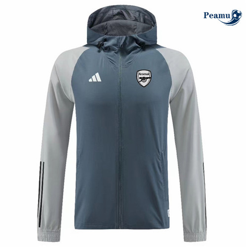 Giacca A Vento Calcio Arsenal Azul/Gris 2023-2024