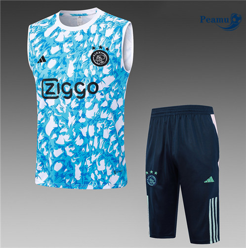 Ajax Debardeur + Pantaloni Azul Claro 2023-2024