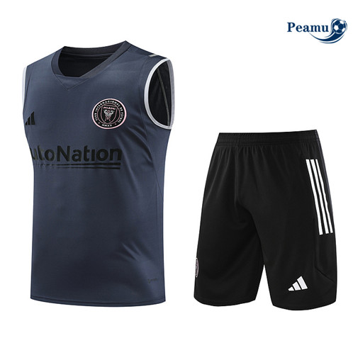 Inter Miami Debardeur + Pantaloni Gris 2023-2024