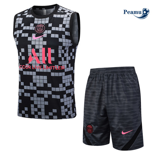 Paris PSG Debardeur + Pantaloni Gris 2023-2024