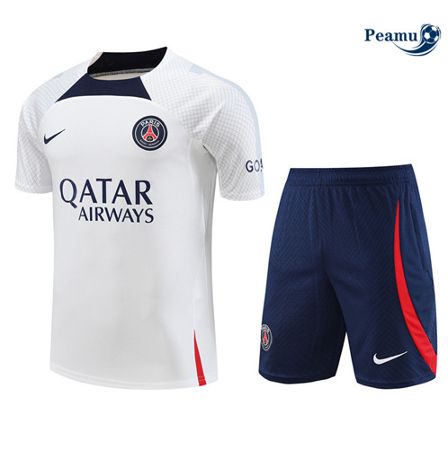 Paris PSG Bambino + Pantaloni Bianco 2023-2024