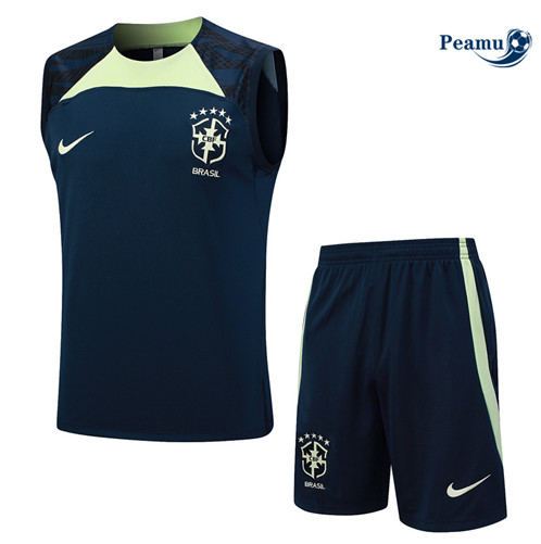 Brasil Debardeur + Pantaloni Azul Real 2023-2024