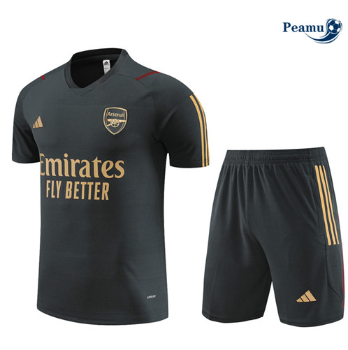Arsenal Bambino + Pantaloni Gris Oscuro 2023-2024