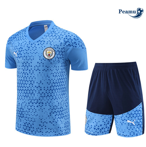 Manchester City Bambino + Pantaloni Azul Claro 2023-2024