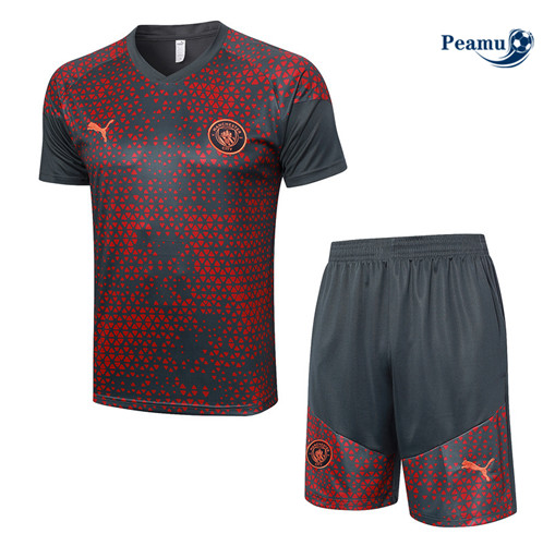 Manchester City + Pantaloni Rosso 2023-2024