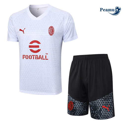 AC Milan + Pantaloni Bianco 2023-2024